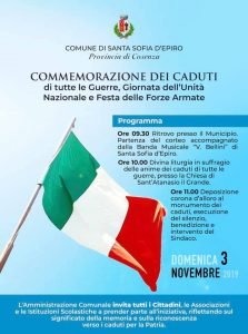 Santa Sofia d’Epiro ricorda i caduti