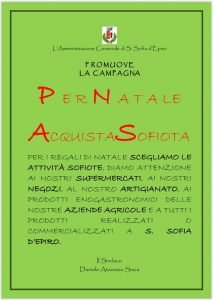 A Natale sosteniamo l’economia locale