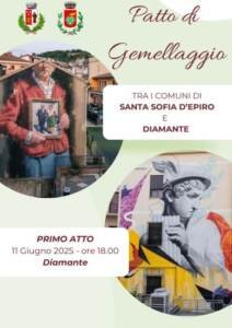 Gemellaggio Diamante e Santa Sofia d’Epiro, primo atto mercoledì